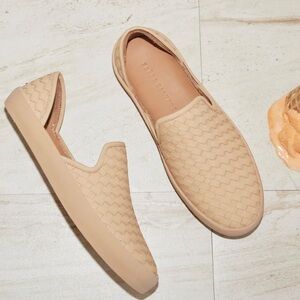 Freda Salvador Eddy D’Orsay Sneakers - Natural Closed Woven Calf